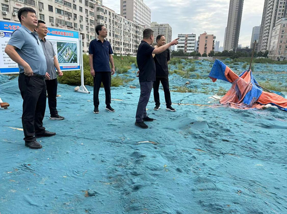 华体会网页版-华体会(中国)
党委委员、副总经理张岩到侯寨新镇区安置区调研项目建设工作